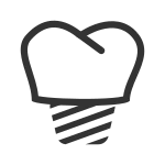 Odontology Implant SVG Icon